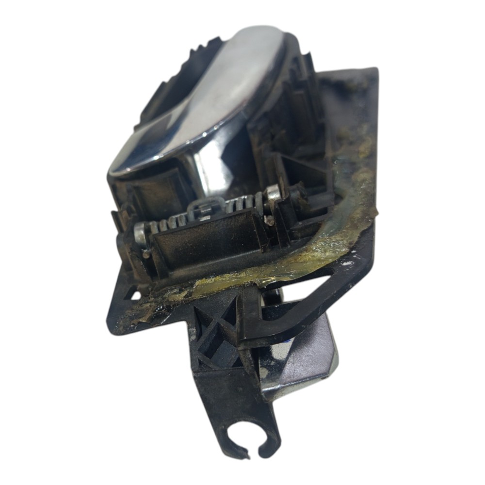 Maçaneta Interna Esquerdo Peugeot 307 2007 A 2012 Cromado Preto E Cromado Dianteira/traseira 2