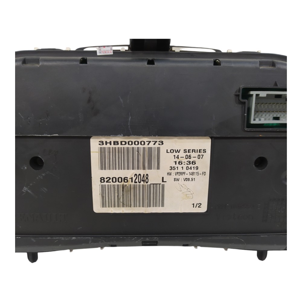 Kit Code Renault Megane 2.0 Gasolina Manual 2007 2008 A 2013 8