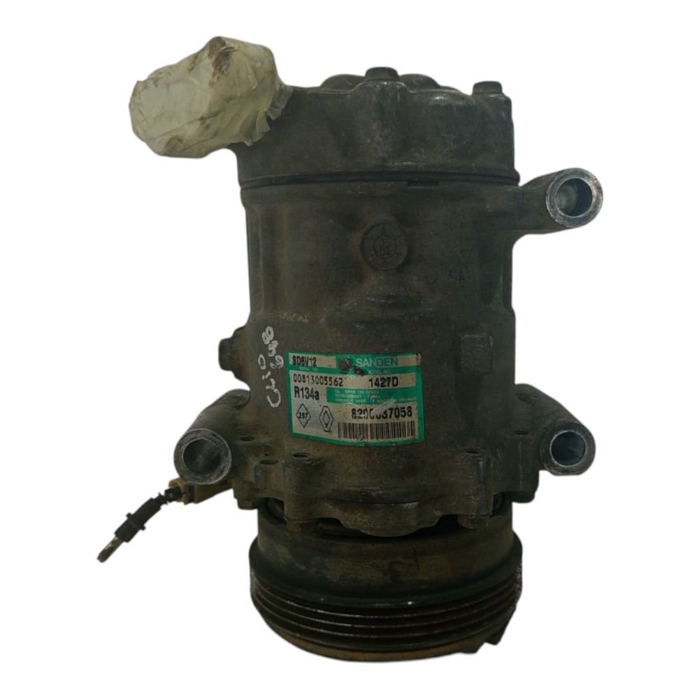 Compressor Ar Condicionado Clio 1.0 8v 2002 03 A 2006 Sanden 1