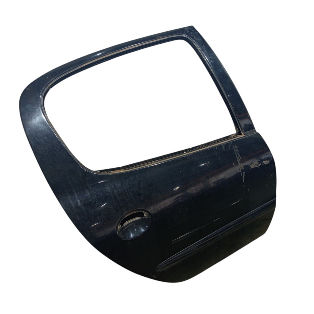 Porta Traseira Direita Peugeot 206 207 2003 A 2008 Traseira Direito Preto 4
