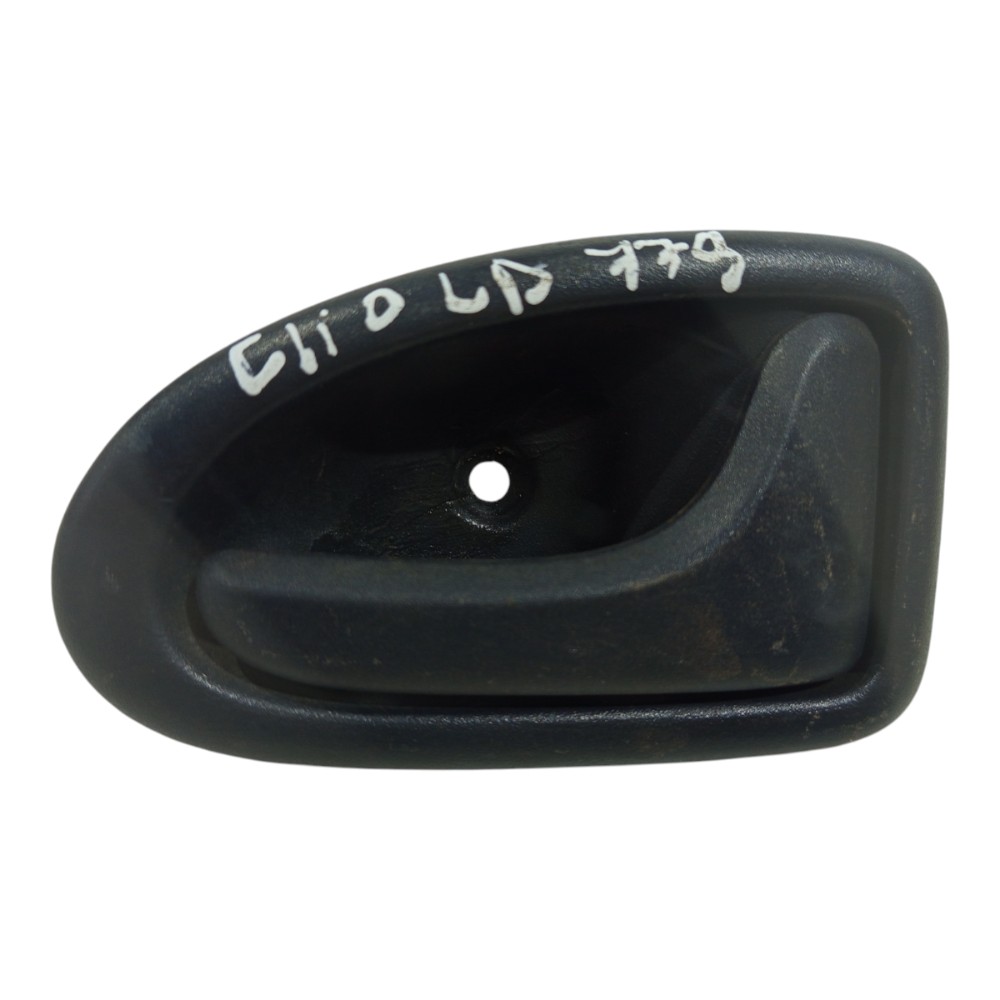 Maçaneta Interna Direita Renault Clio 2002 2003 2004 A 2015 Preto Dianteira/traseira 1