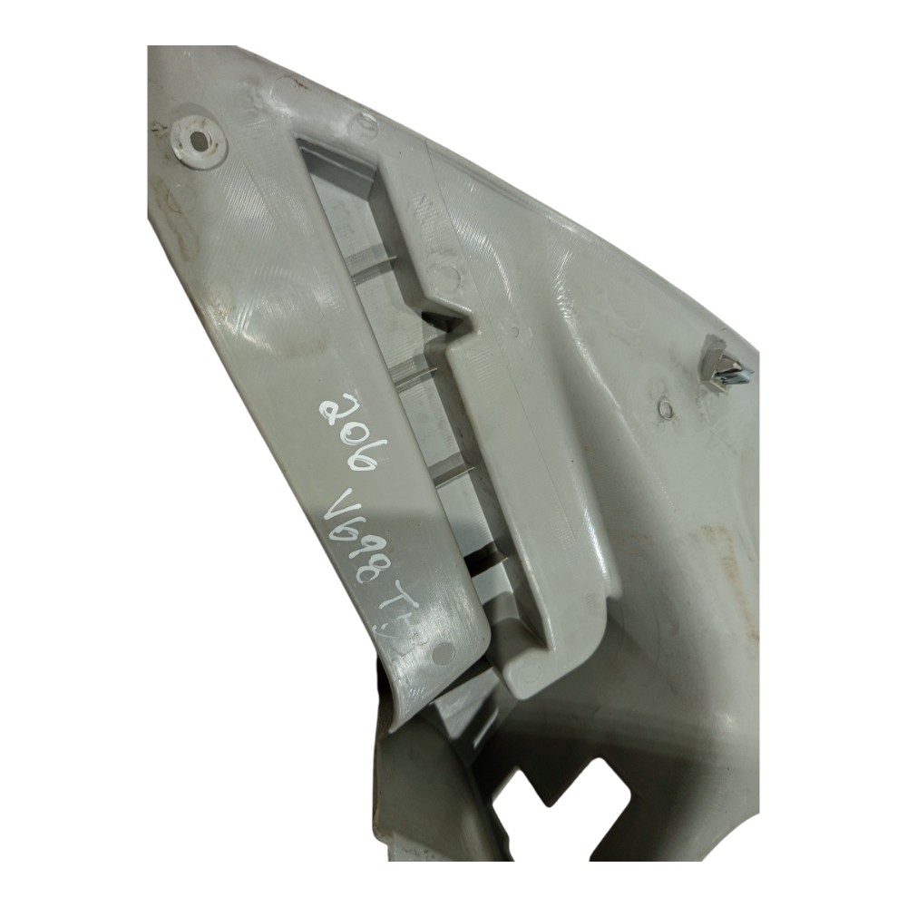 Suporte Bagagito Direito Acabamento Peugeot 206 1998 A 2007 Prata 4
