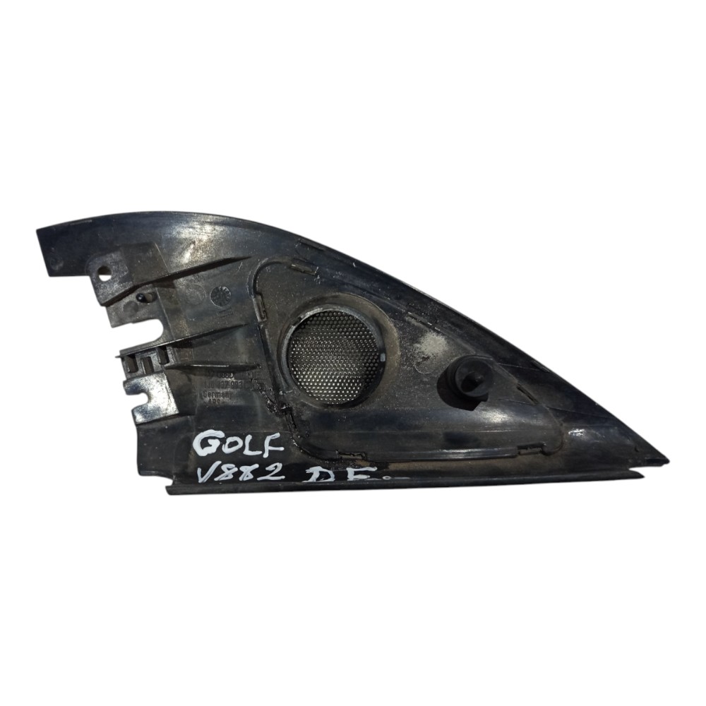 Acabamento Retrovisor Esquerdo Vw Golf 1998 A 2006 Avaria 6
