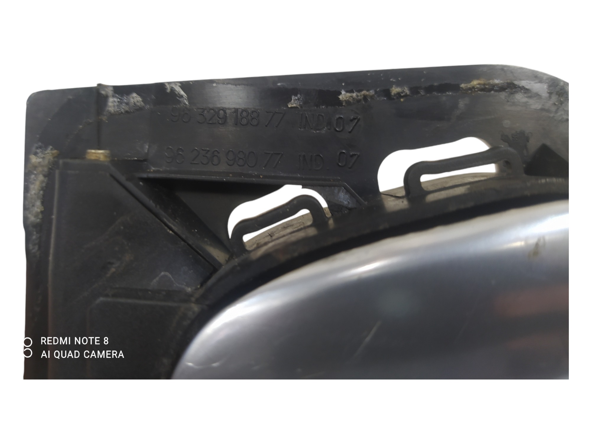 Maçaneta Interna Dianteira Direita Peugeot 206 1999 A 2010 6
