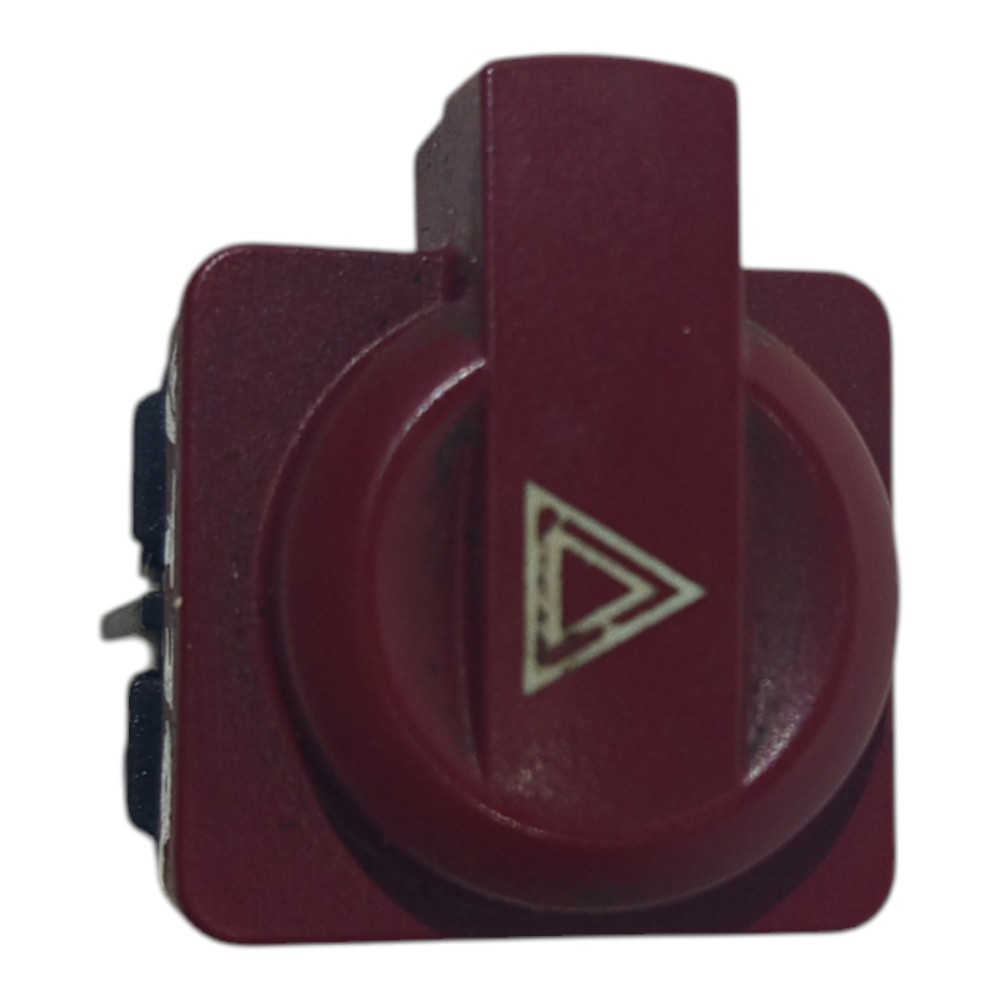 Botão Interruptor Pisca Alerta Citroen C4 Pallas 2007 A 2013 Vermelho 1