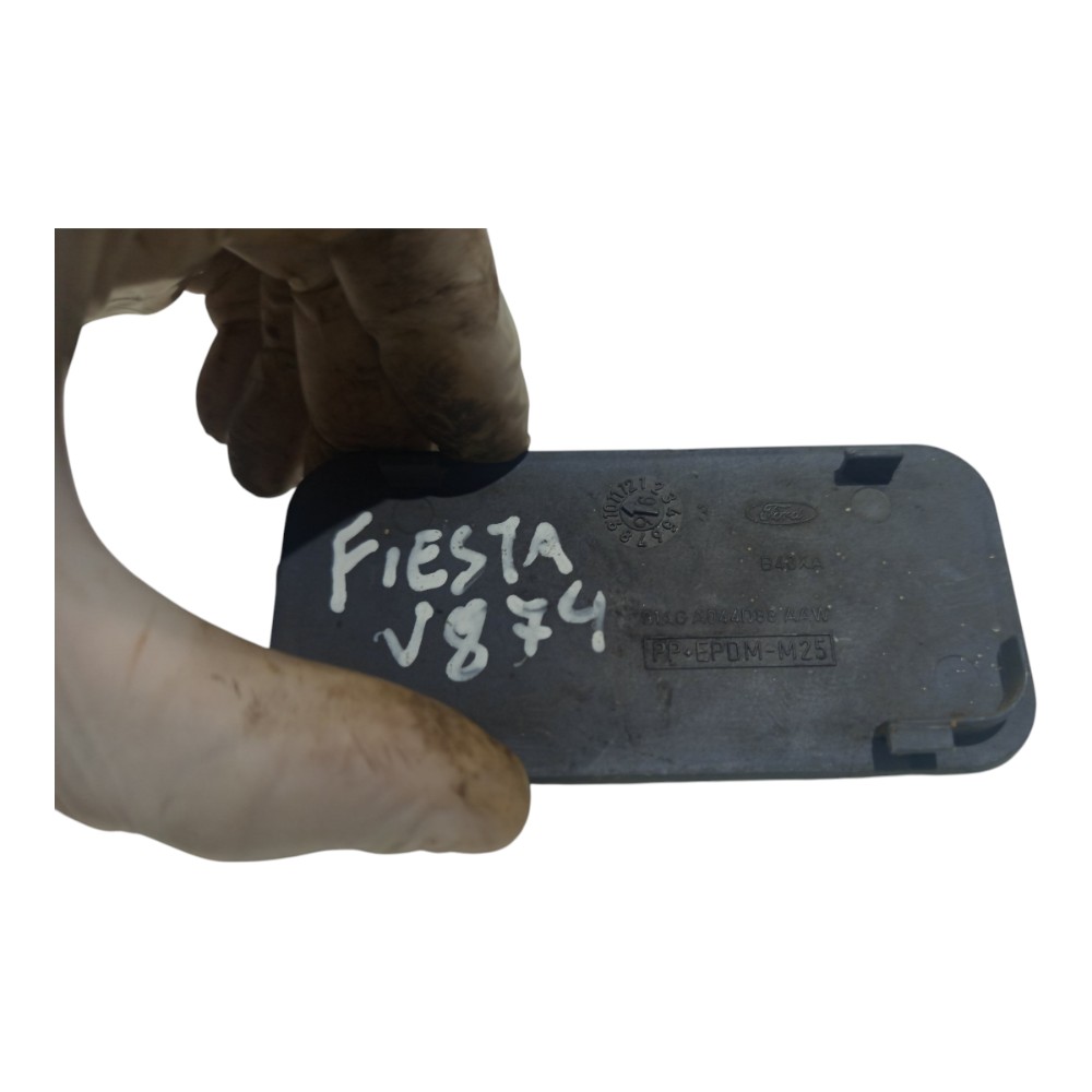 Acabamento Lateral Painel Ford Fiesta 1996 1997 A 2002 Cinza 7