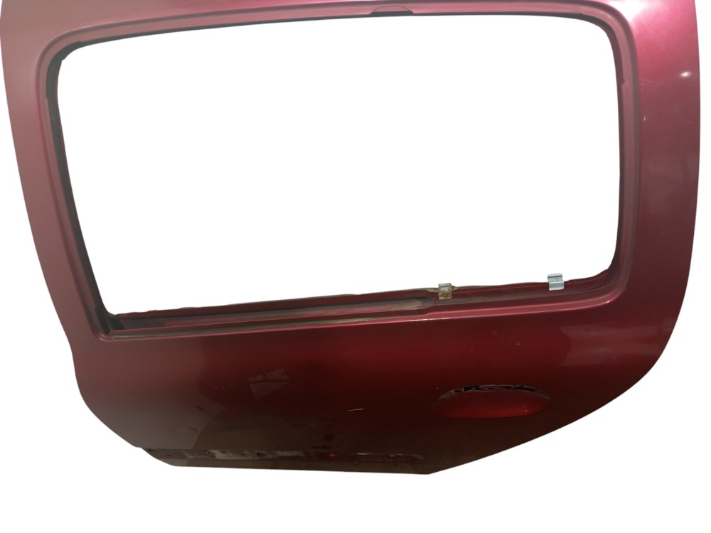Porta Traseira Esquerda Renault Clio 2000 A 2001 Usado  Traseira Esquerdo Vermelha 1