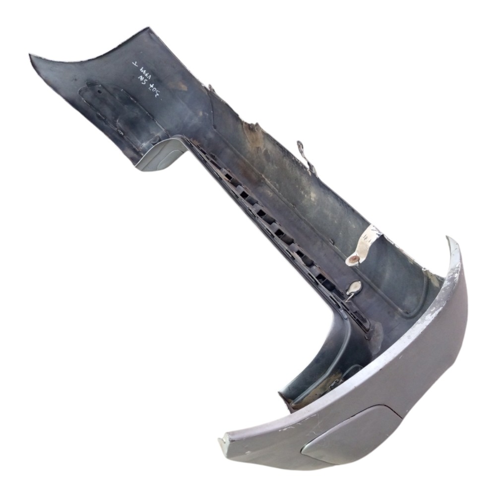 Para-choque Dianteiro Peugeot 307 2007 2008 2009 2010 A 2011 Prateado 2