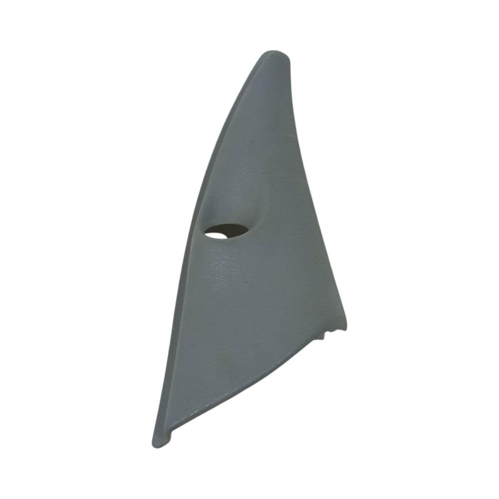Moldura Interna Retrovisor Direito Renault Clio 2001 A 2011 Cinza 1