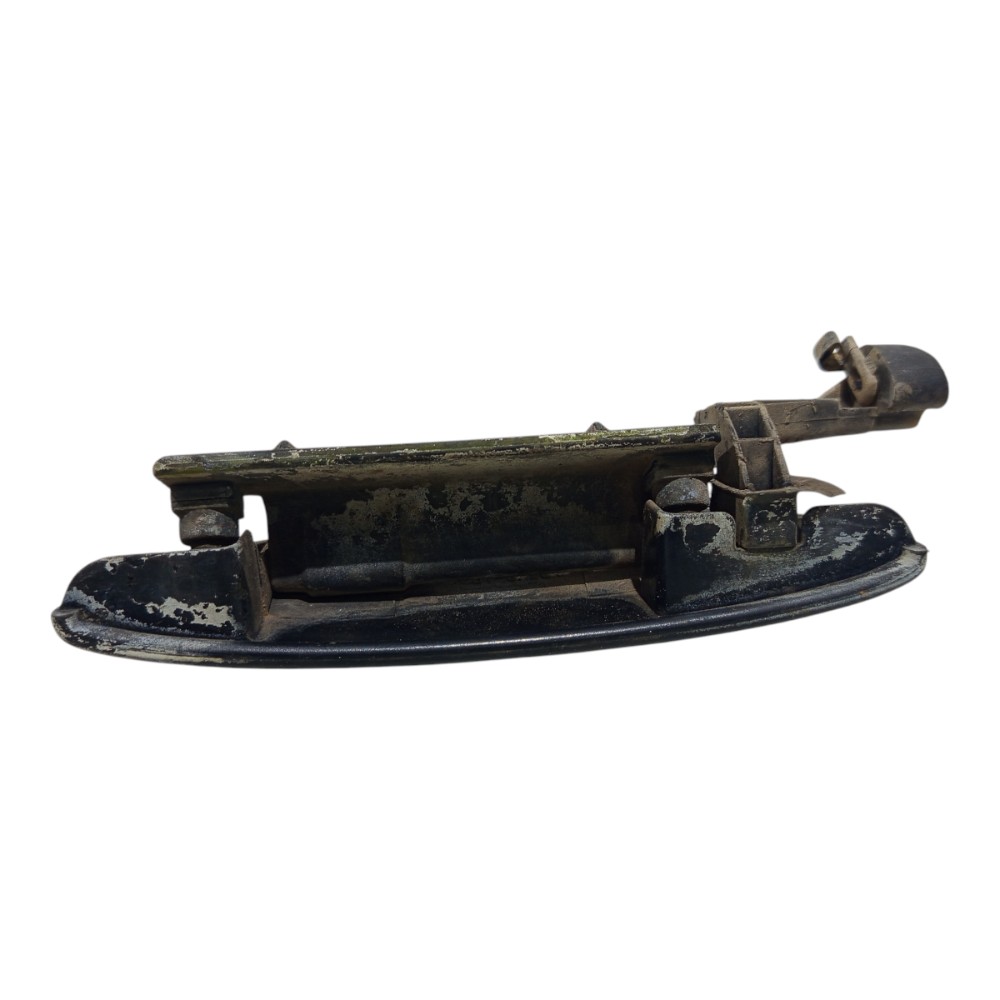 Maçaneta Externa Traseira Direita Fiat Palio 1996 97 A 2000 Preto Traseira 4