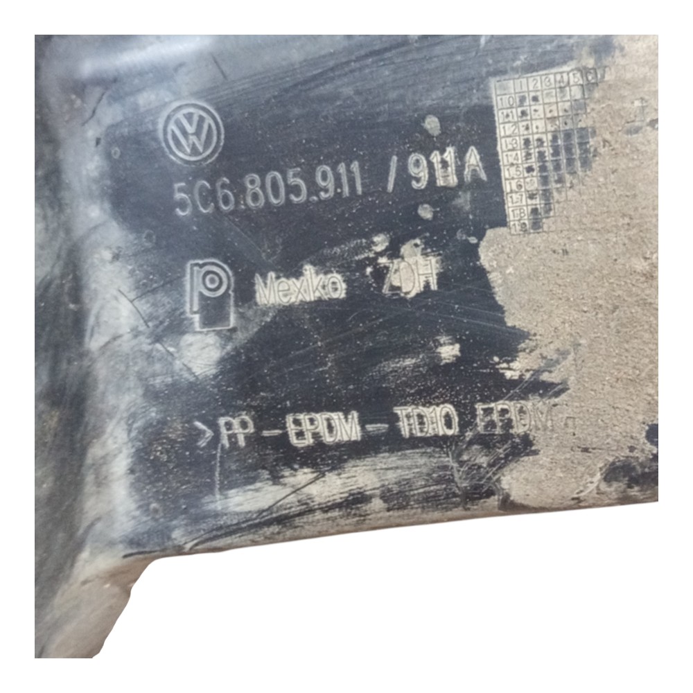 Para-barro Diant Esquerdo Vw Jetta Tsi Avaria 2011 A 2014 6