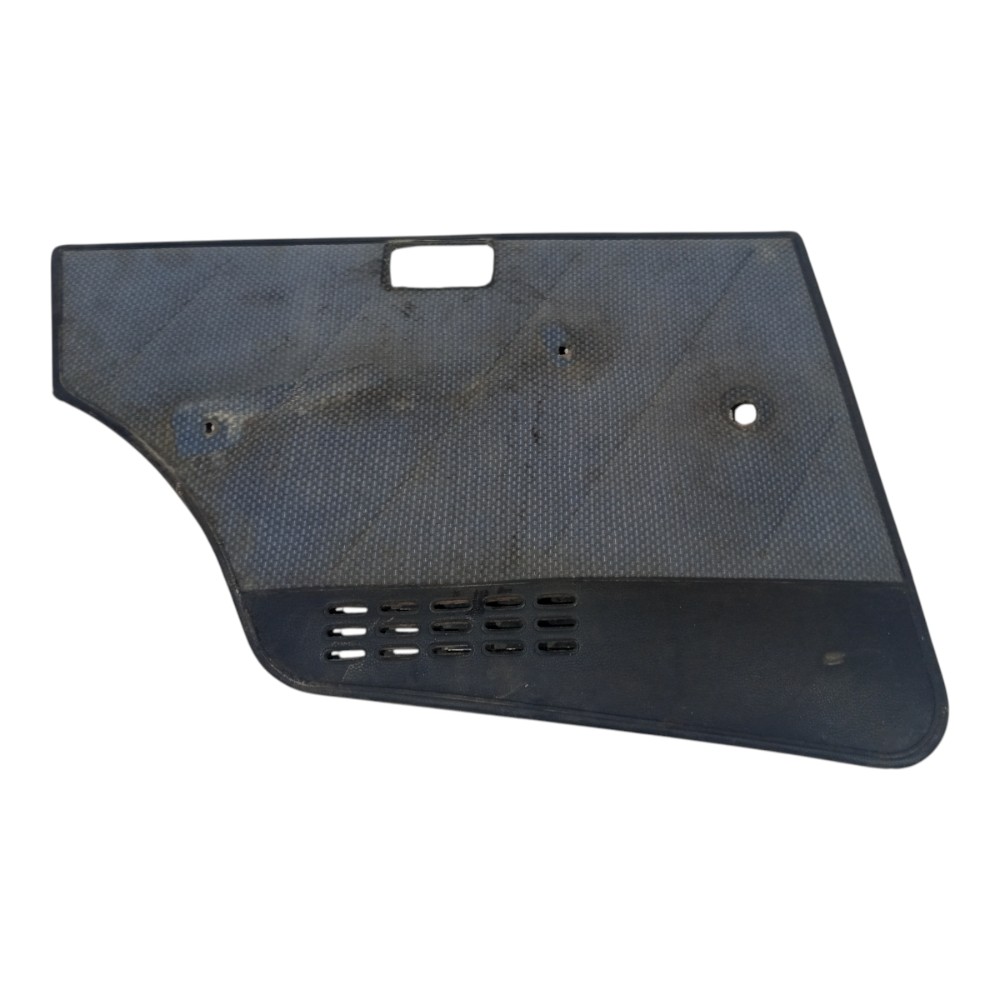 Forro Porta Traseira Esquerda Fiat Uno 1990 1991 1992 A 2000 Preto 1