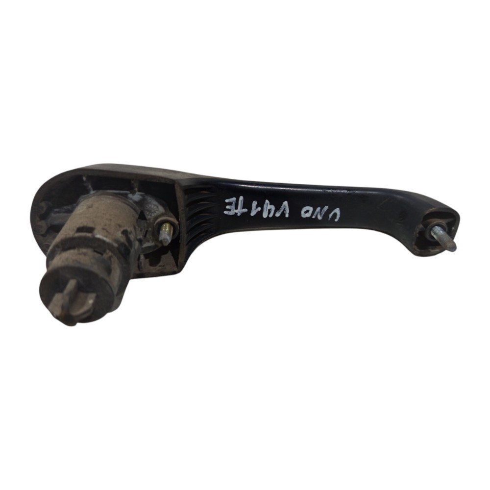 Maçaneta Externa Traseira Esquerda Fiat Uno 1990 1992 A 2007 Preto Traseira 2