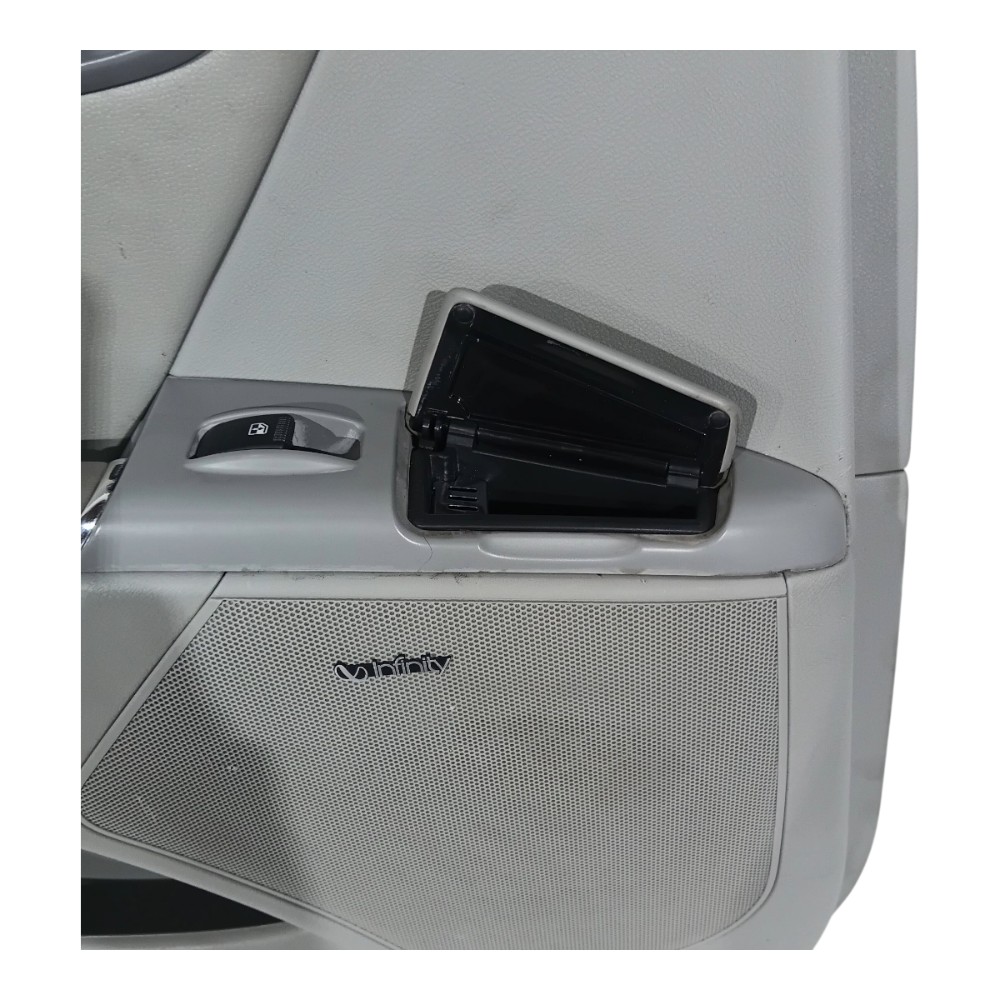 Forro Porta Traseiro Esquerdo Botão Hyunda Azera 2007 A 2011 Bege Claro 8