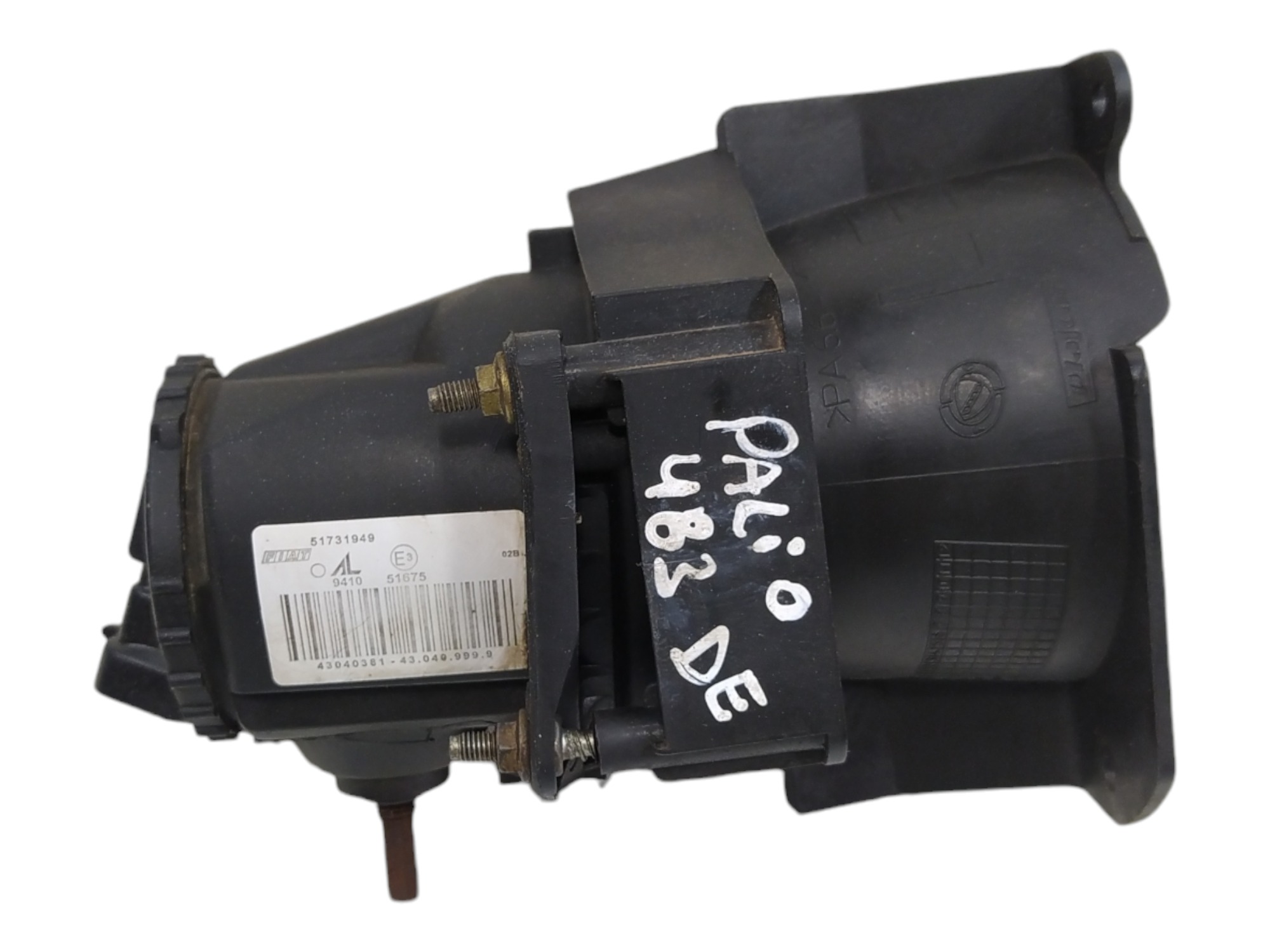 Farol De Milha Dianteiro Esquerdo Fiat Palio Bbb 2008 A 2014 7