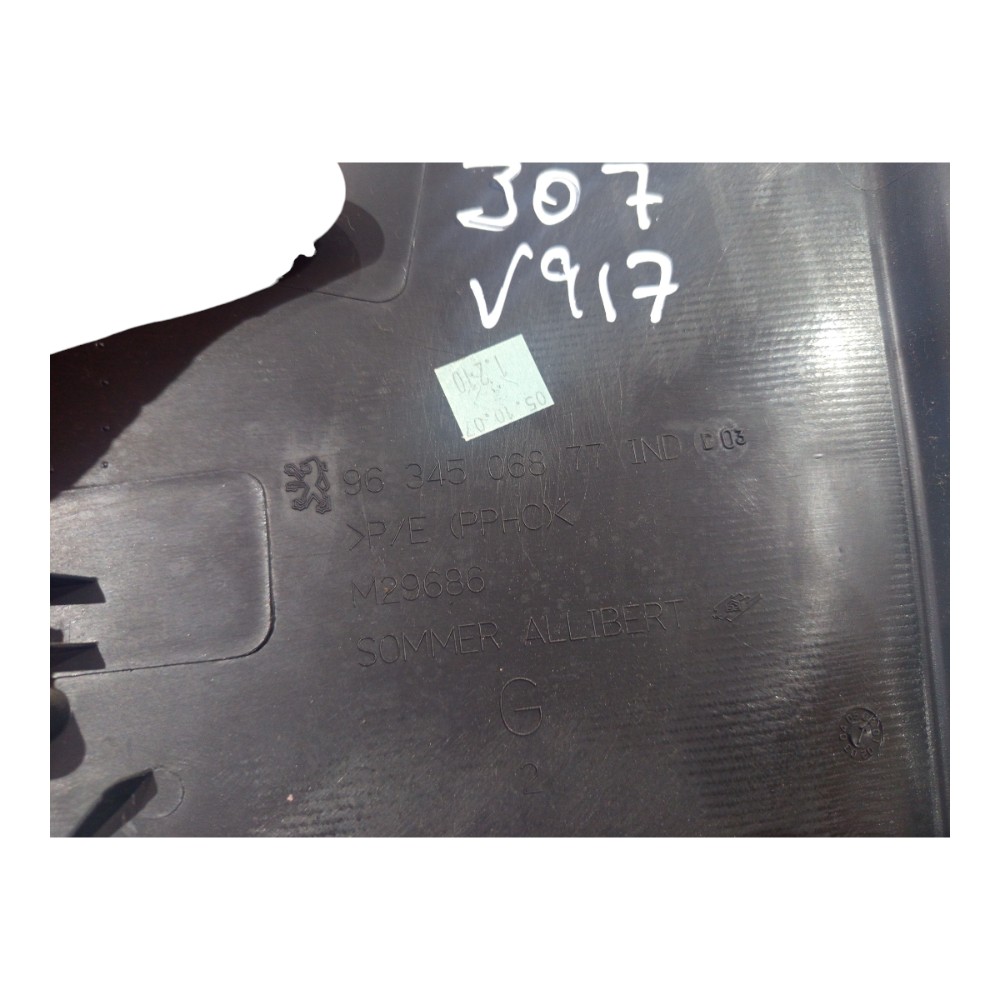 Tampa Lateral Painel Acabamento Peugeot 307 2007 2008 A 2012 Preto 6