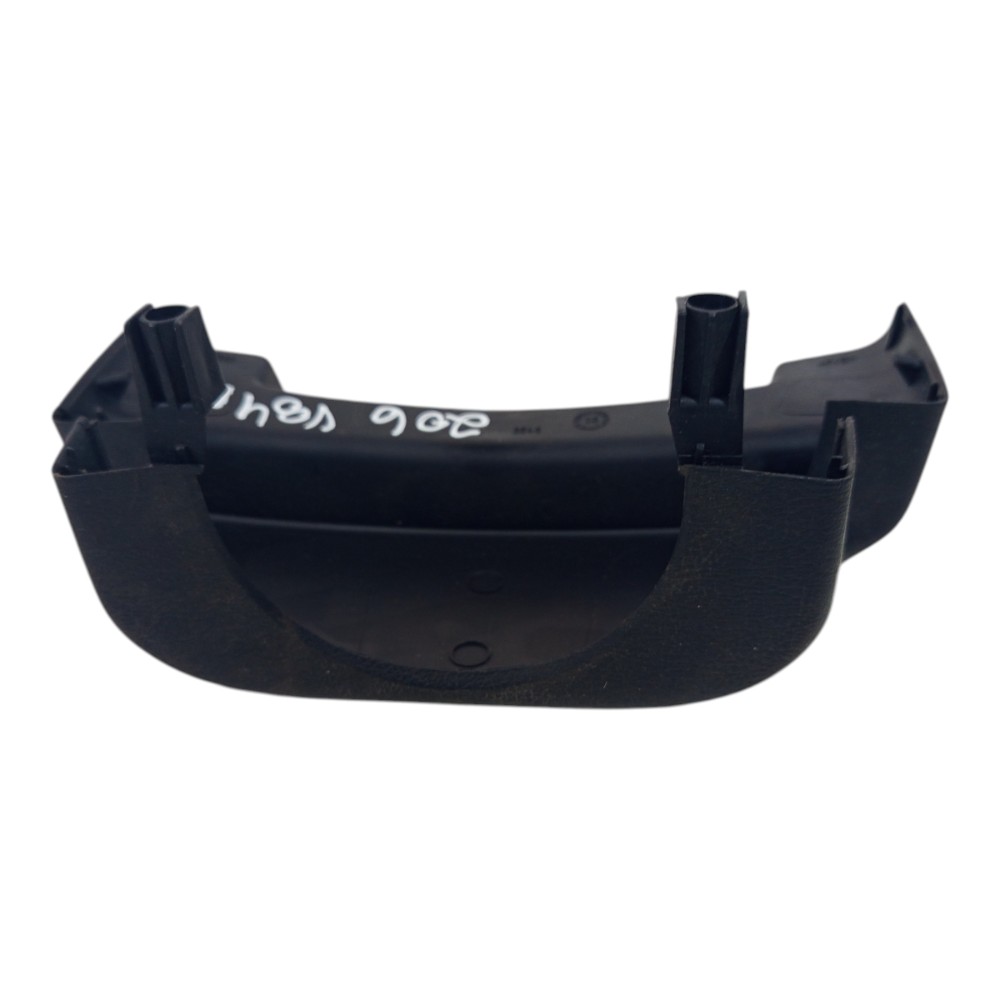Capa Superior Moldura Chave Seta Peugeot 206 2000 01 A 2010 Preto 2
