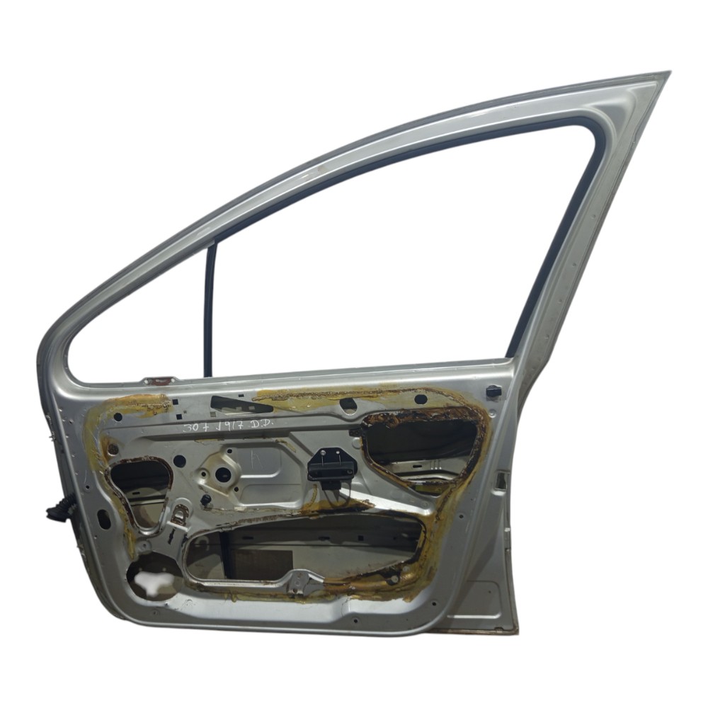Porta Prata Dianteira Direita Peugeot 307 2005 2006 A 2011 Dianteira Direita Prateado 4