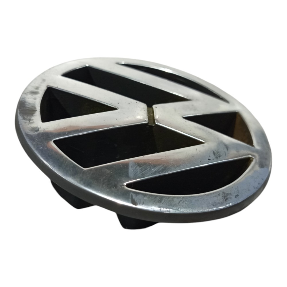 Emblema Grade Dianteiro Volkswagen Gol Voyage Saveiro Parati Cromado 3