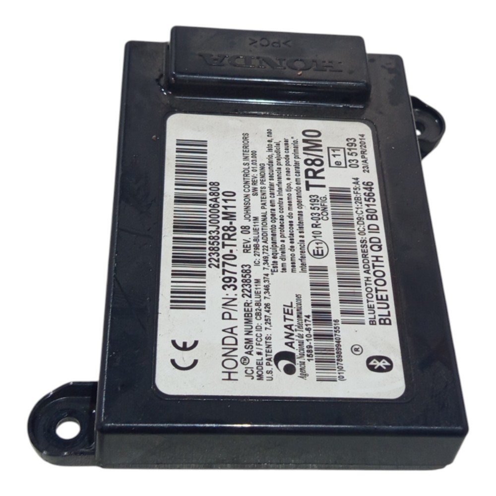 Módulo Bluetooth Honda Civic Lxs 1.8 2012 A 2016 2