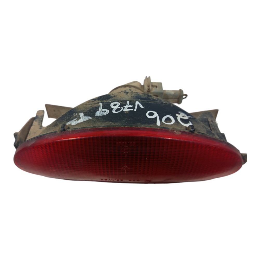 Lanterna Parachoque Traseiro Peugeot 206 1999 2000 01 A 2008 Vermelha 2