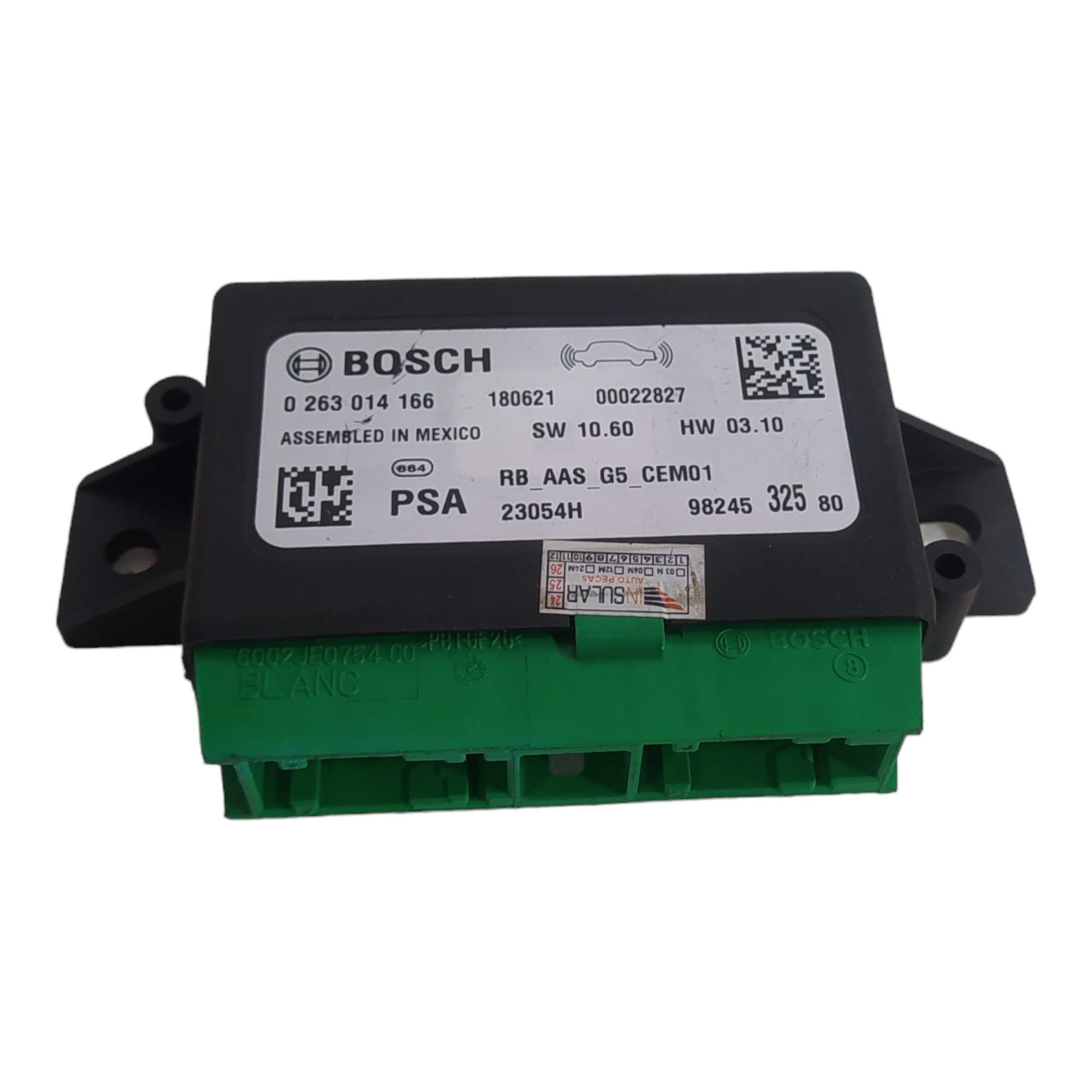 Módulo Sensor Estacionamento Peugeot 208 2015 2016 A 2020 4