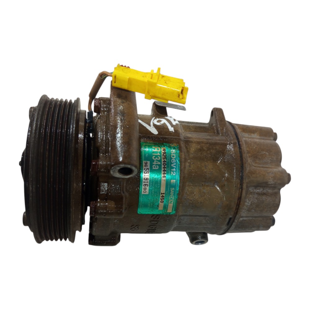 Compressor Ar Cond Citroen C3 Peugeot 206 2071.6 16v 2004 06 6