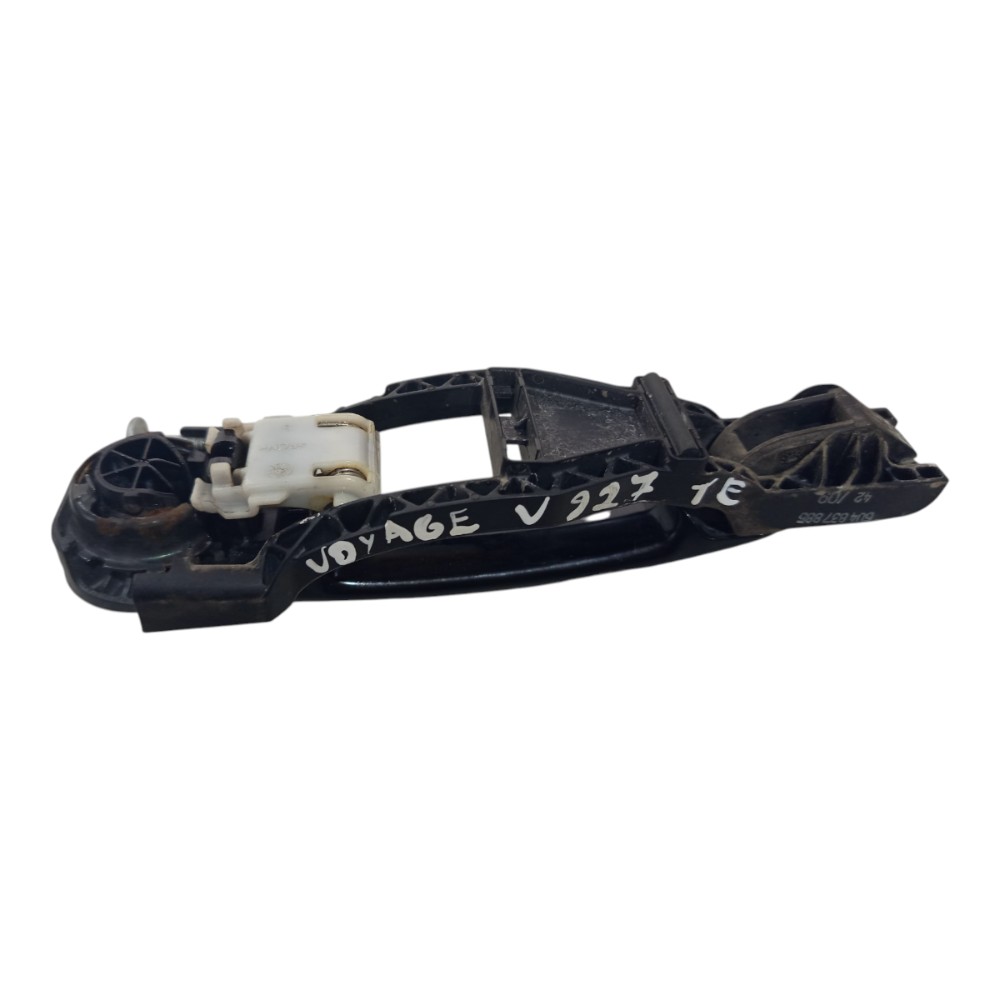 Maçaneta Externa Traseira Esquerda Vw Voyage G5 2008 A 2012 Preto 9