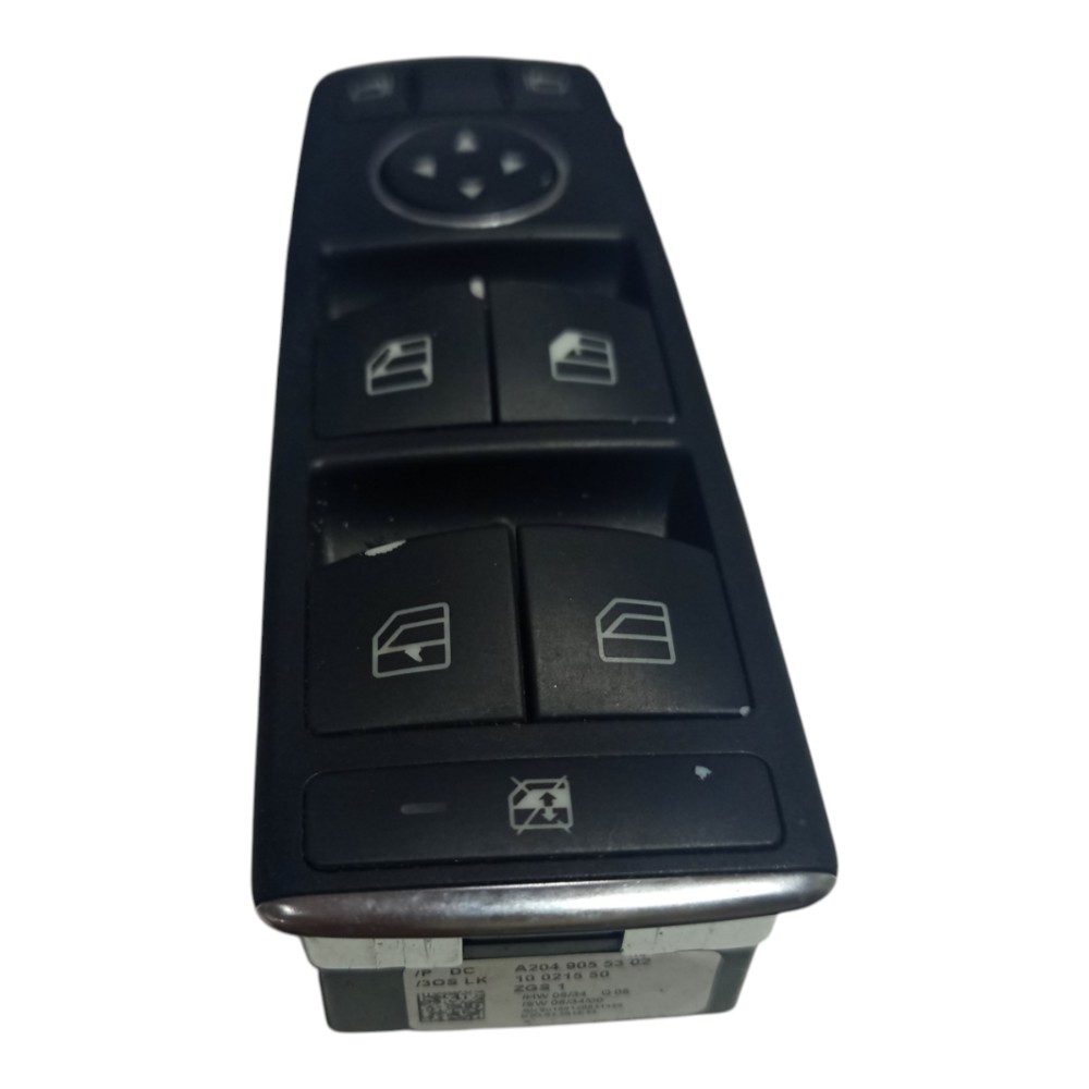 Botão Vidro Dianteiro Elétrico Mercedes C180 2010 A 2014 3