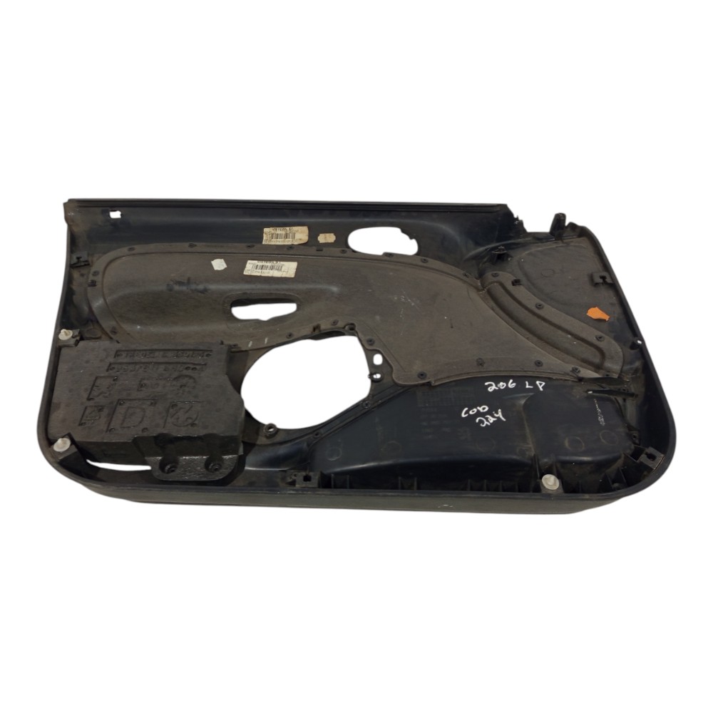 Forro Porta Dianteiro Direiro Sw Peugeot 206 Sw 2002 A 2007 Preto 4