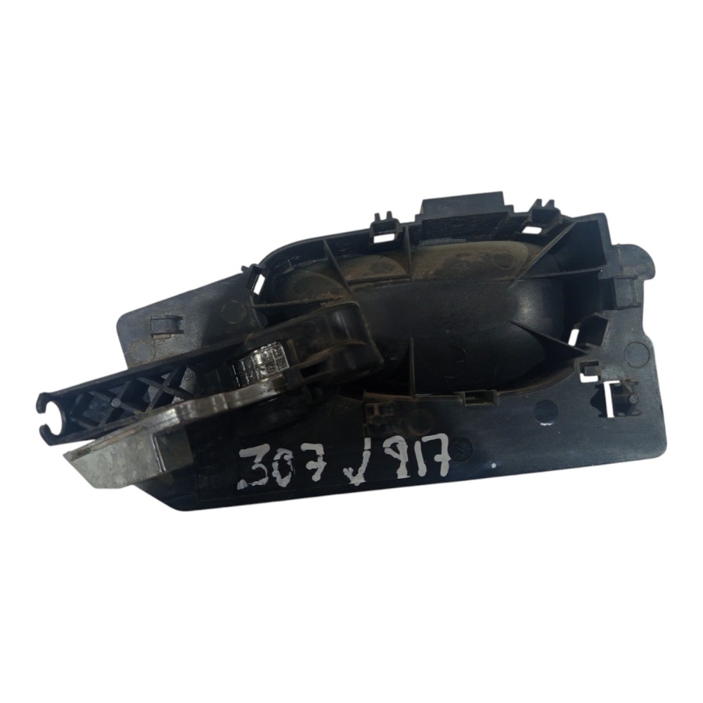 Maçaneta Interna Direita Peugeot 307 2007 2008 2009 A 2012 – Preto E Cromado – Dianteira/traseira 8
