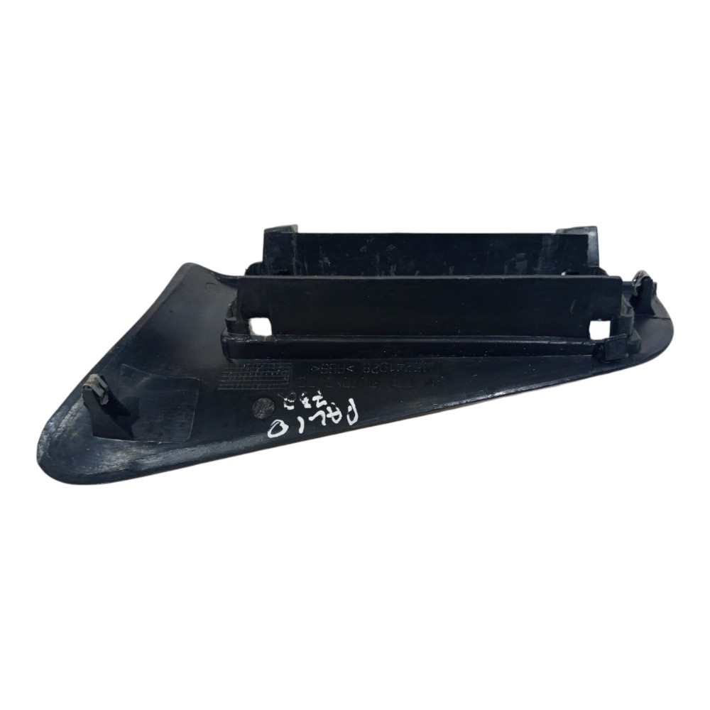 Moldura Painel Rádio Fiat Palio 2000 2001 2002 2003 A 2004  Preto 7