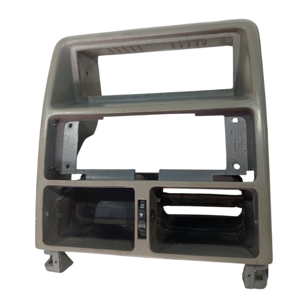 Moldura Central Rádio Difusor Fiat Uno Fire 1.0 8v 1994 A 13 Cinza 1