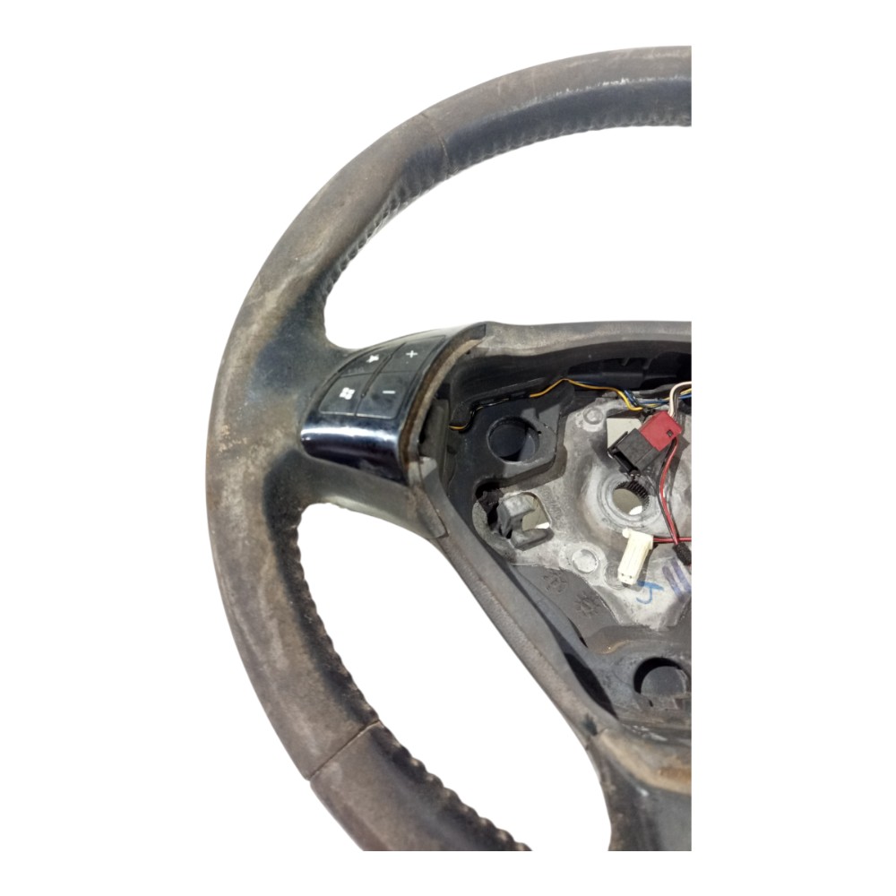 Volante Com Comandos Fiat Linea 2004 2005 A 2010 Detalhes Preto 2