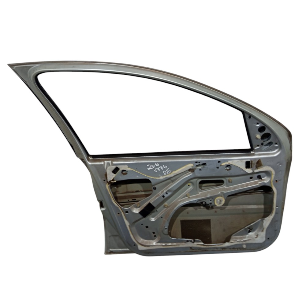 Porta Dianteira Esquerda Peugeot 206 2002 2003 2004 A 2012 Dianteira Esquerdo Prateado 4