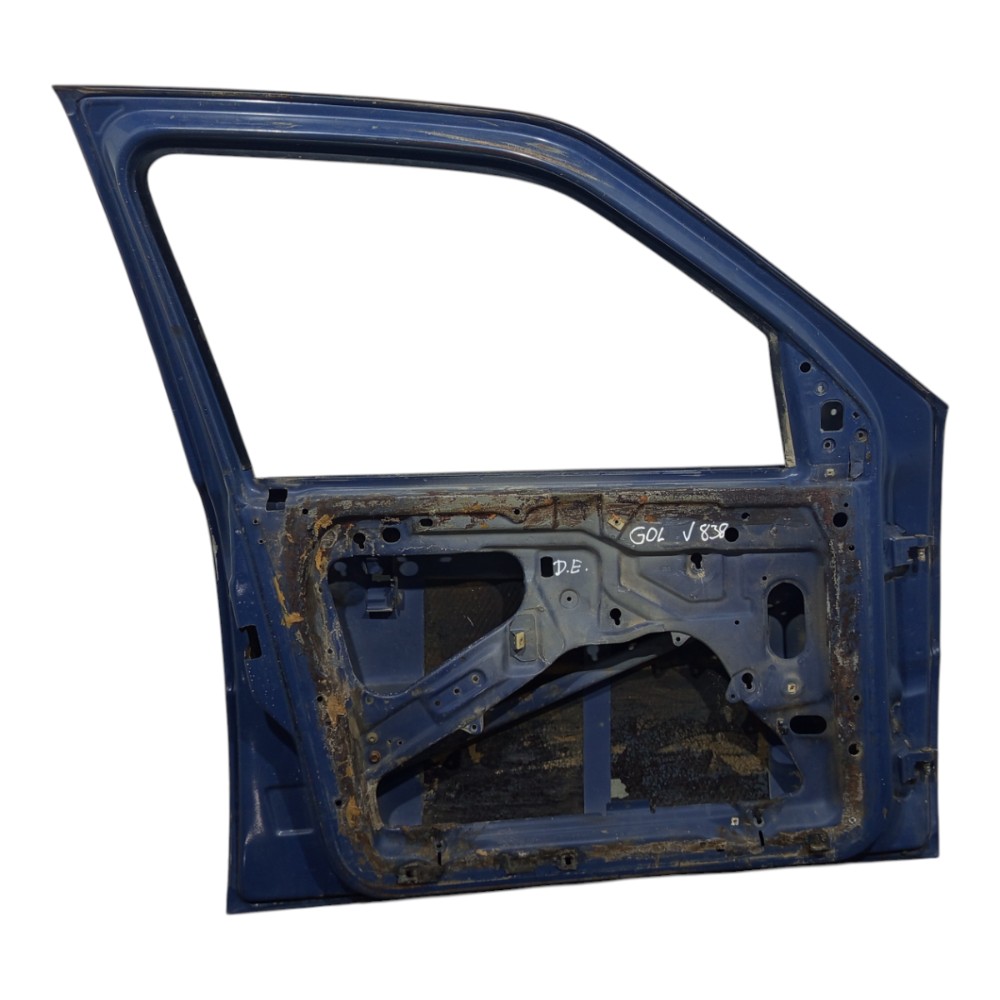 Porta Dianteira Esquerda Volkswagen Gol G2 G3 1995 A 2005 Dianteira Esquerda Azul 5