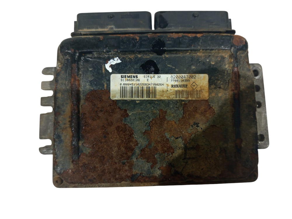 Módulo Injeção Renault Clio 1.0 2000 2001 2002 A 2012 3