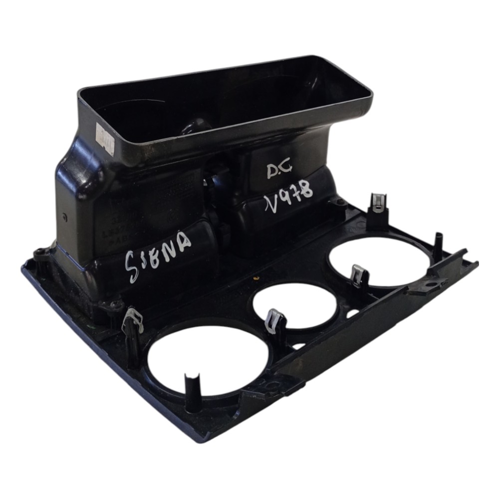 Moldura Central Painel Difusor Ar Fiat Siena 2002 A 2014 4