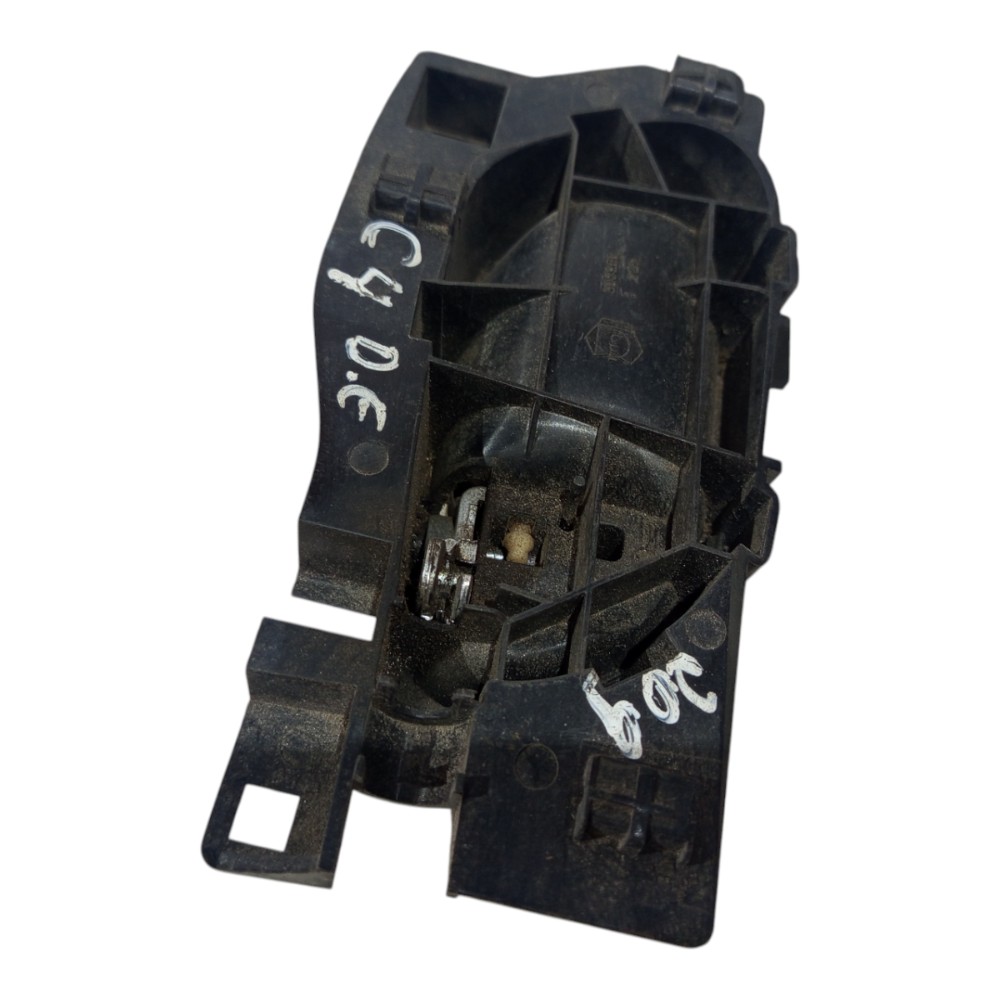 Maçaneta Interna Dianteira Citroen C4 Pallas 2007 A 2013 Preto E Cromado Dianteira 8