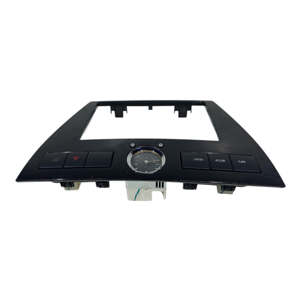 Moldura Central Rádio Relógio Painel Ford Fusion 2006 A 2009 3