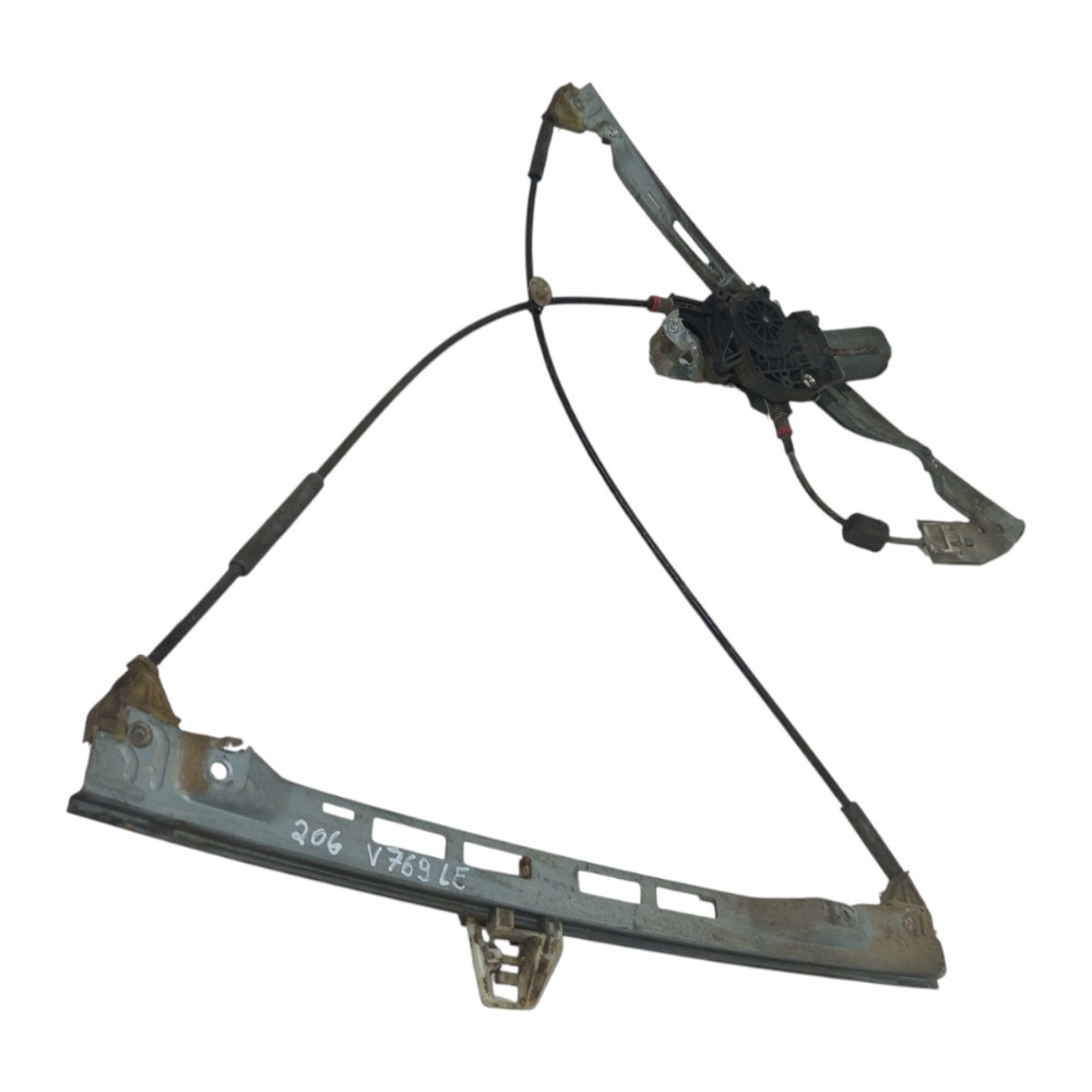 Maquina Vidro Elétrica Lado Esquerdo Peugeot 206 2001 A 2008 8
