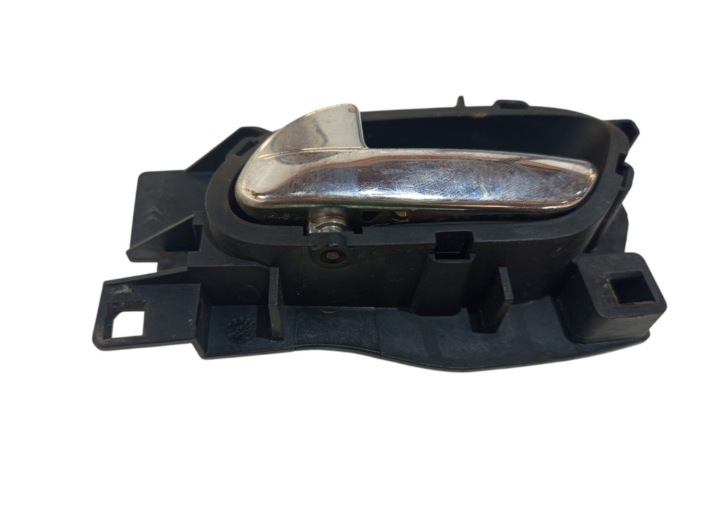 Maçaneta Interna Esquerda Citroen C4 Vtr Pallas 2005 A 2009 Preto Dianteira 1