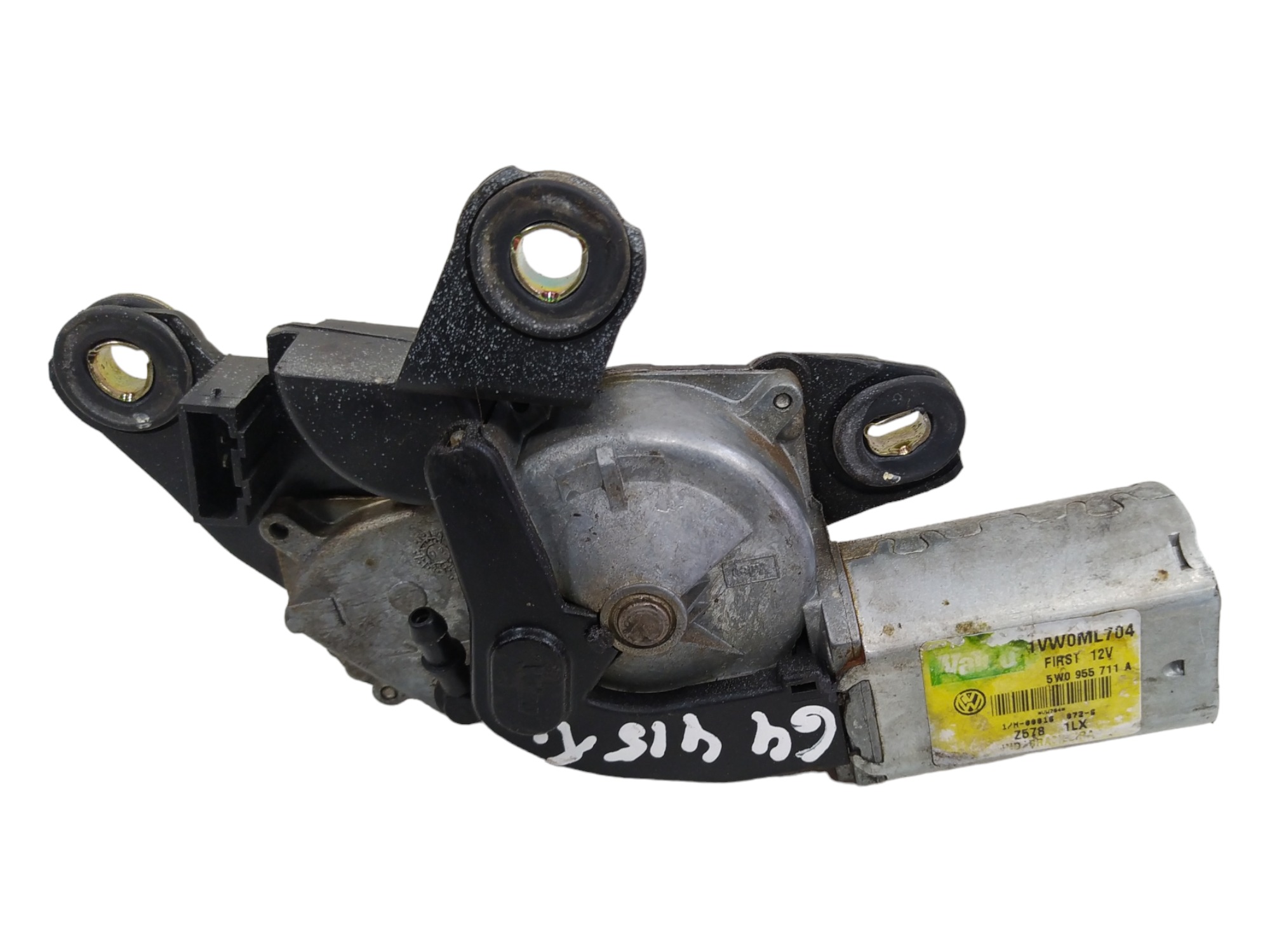 Motor Limpador Vidro Traseiro Volkswagen Gol G4 2006 A 2014 3