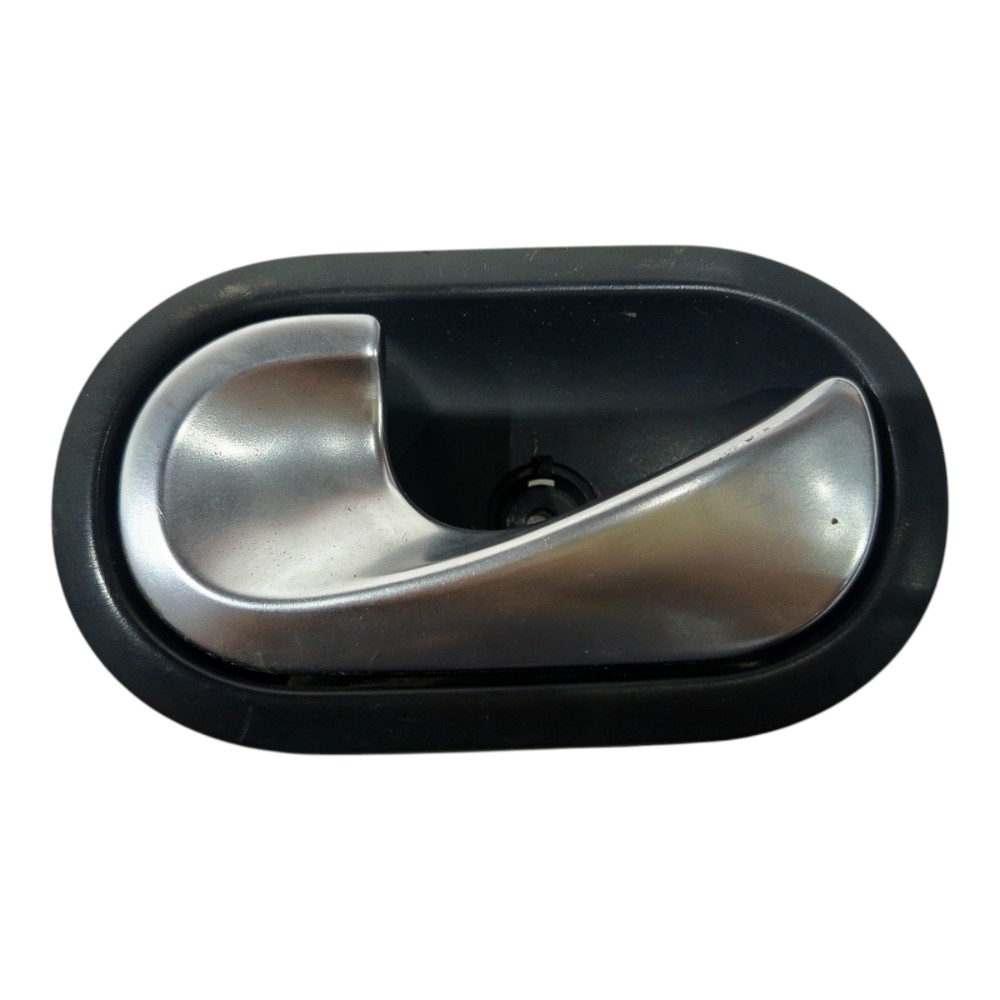 Maçaneta Interna Esquerda Renault Megane 2006 2007 08 A 2012 Preto E Cromado Dianteira/traseira 1