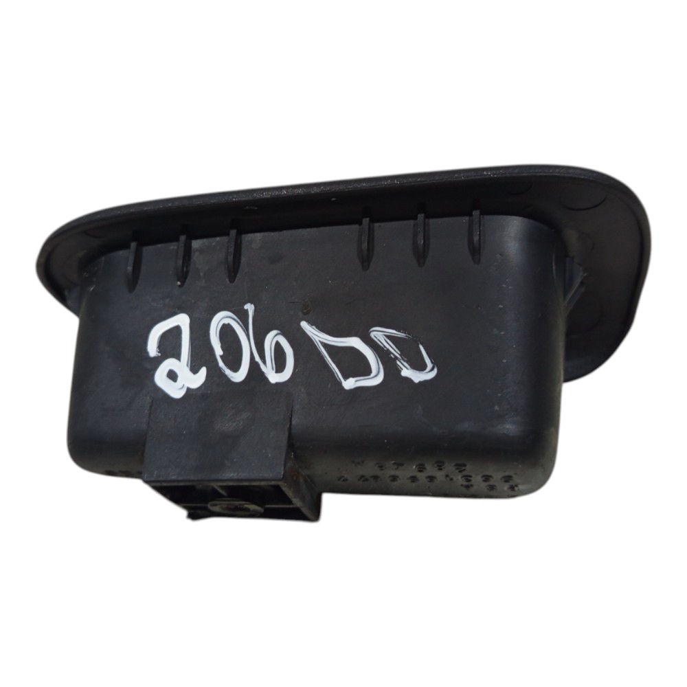 Puxador Porta Moldura Esquerdo Trase Peugeot 206 2001 A 2010 Preto 7