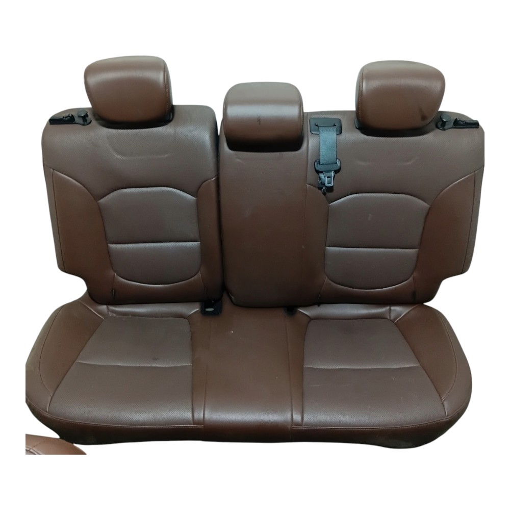 Jogo Bancos Couro Hyundai Creta 17 A 21 Completo c/Detalhe 7