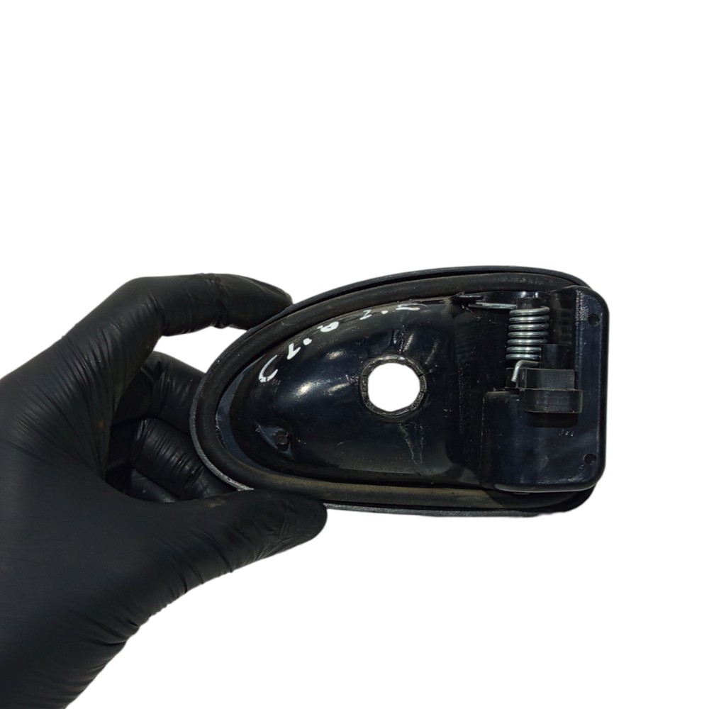 Puxador Macaneta Interno Esquerdo Renault Clio 2002 A 2009 Preto Dianteira/traseira 4