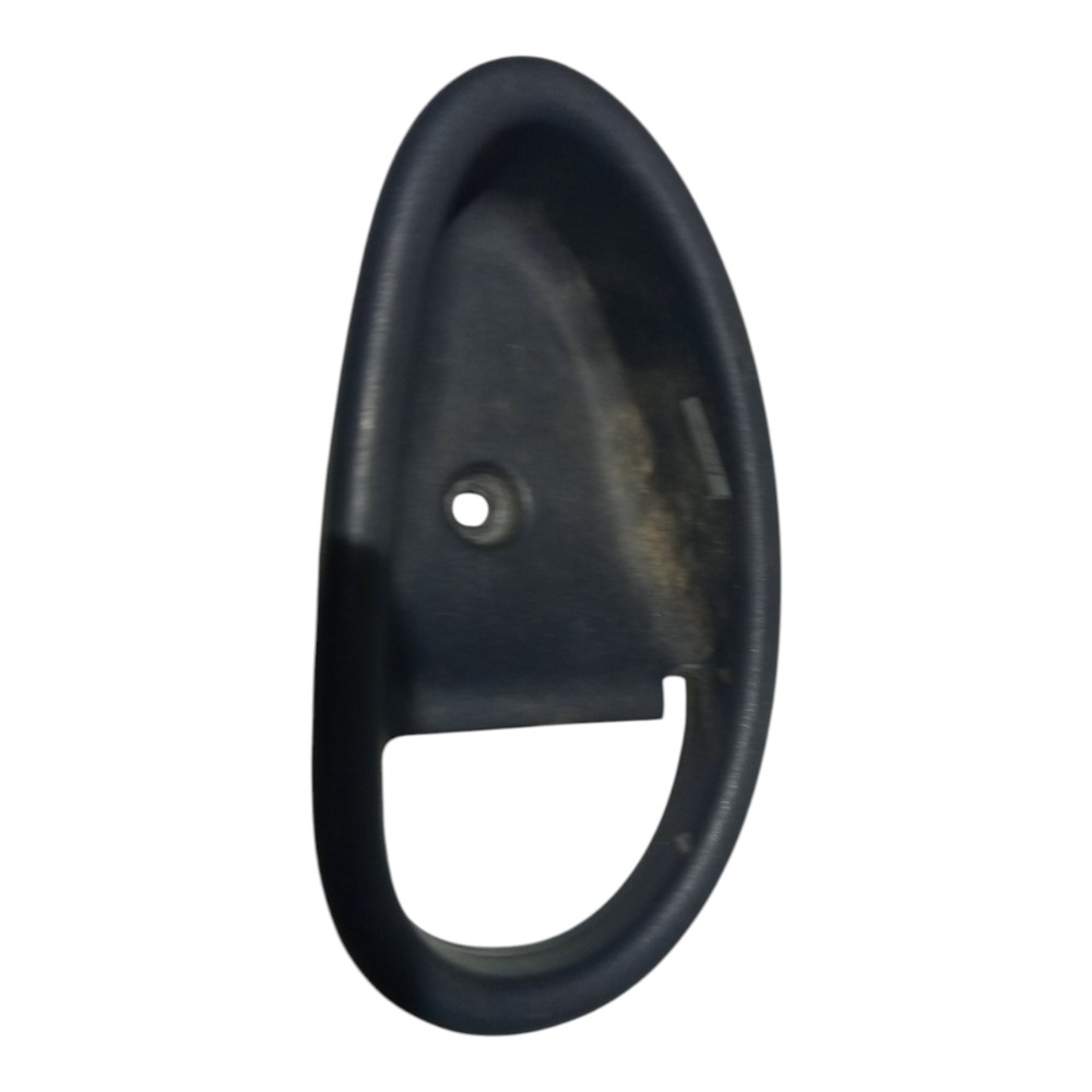 Moldura Maçaneta Interna Esq Fiat Palio 1996 1997 A 2001 Preto Traseira 3