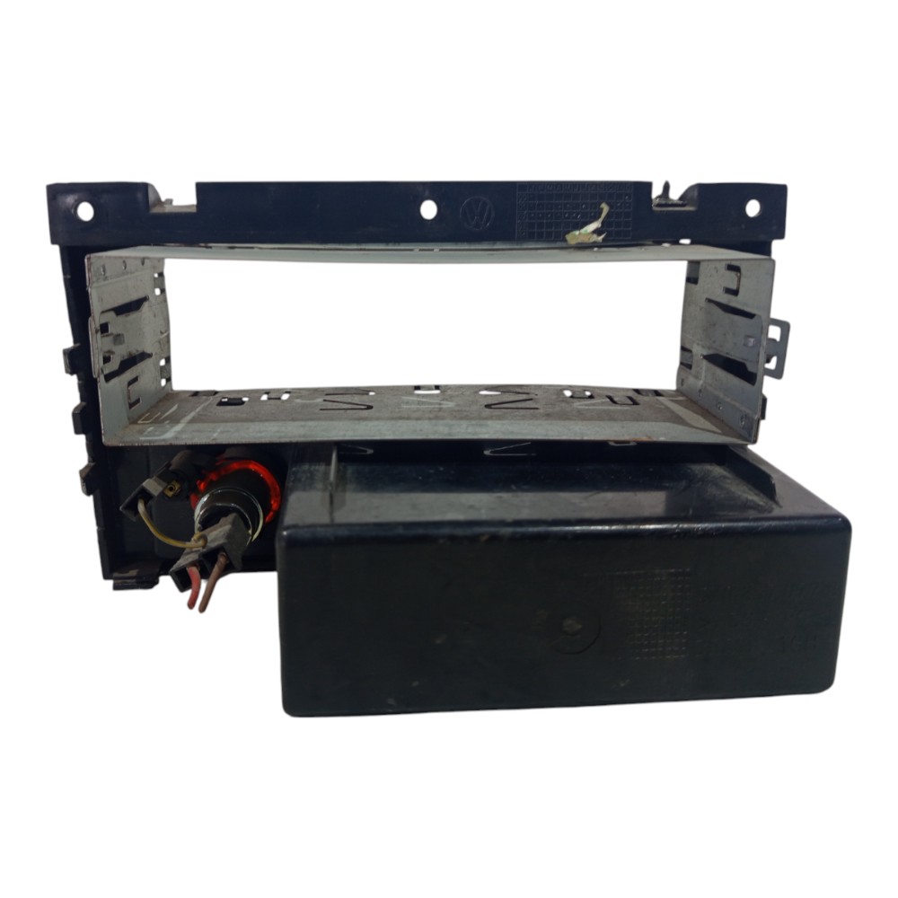 Moldura Central Radio Porta Objetos Vw Parati 99 2000 A 2005 5