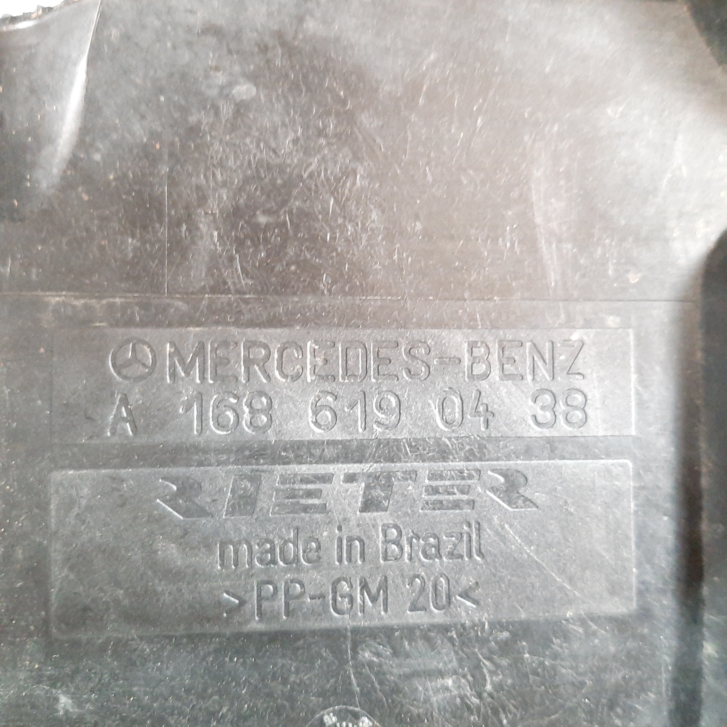 Capa Assoalho Mercedes A160 2003 7